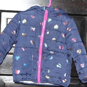 Toddler Girl Winter Fall Puffer Jacket 3T Fleece